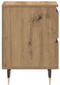 Éjjeli szekrény Kézműves tölgy 40x35x50 cm Műanyag fa