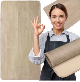 Futószőnyeg a konyhába Csúszásgátló Kész 70x150 Pvc Vinyl Puha tölgy deszka