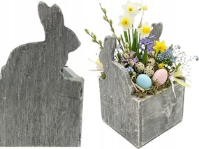 HĂșsvĂ©ti nyuszi nĂĄdtakarĂł alap virĂĄgkompozĂciĂłhoz