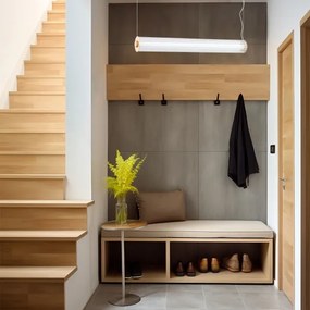 Argon 8627 - LED Csillár zsinóron HAMPTON LED/60W/230V 3000K 80 cm réz