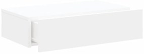 fehér TV-szekrény LED-lámpákkal 60x35x15,5 cm