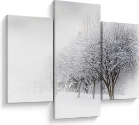 Kép - tél sikátor (90x60 cm)
