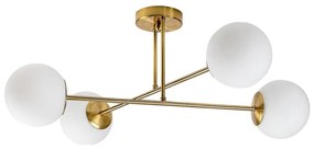 Rabalux 71082 - Csillár rúdon KIARA 4xE27/35W/230V arany