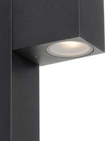 Ipari kültéri állólámpa fekete 65 cm IP44 - Baleno