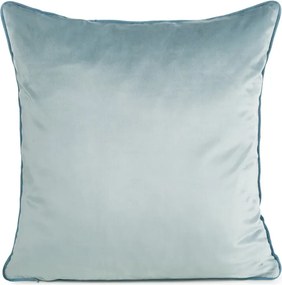 Ágyneműhuzat 45x45 Gaia tengeri dekoratív velúr szegéllyel díszítve