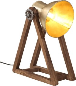 vidaXL antik sárgaréz asztali lámpa 25 W 30x17x40 cm E27