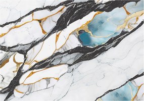 Fotótapéta Flizelin Dekoratív az irodába Elegáns márvány 208x146 Ragasztó