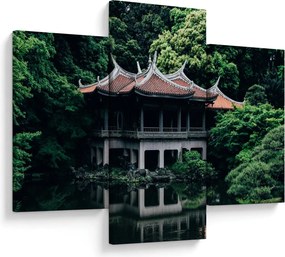 A japán nemzeti kert képe (90x60 cm)
