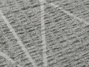 Renforcé pamut szatén krepp ágyneműhuzat SZÜRKE CSÍKOK sötétszürke Ágyneműhuzat mérete: 70 x 90 cm | 140 x 200 cm