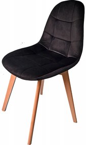 VELĂR ĂTKEZĆSZĂK CLASSIC - FEKETE, SKANDINĂV STĂLUS