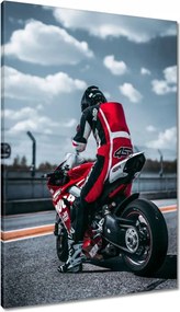 Vászonkép 60x90 Motorkerékpár Motor Sport