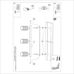 BRILAGI - LED spotlámpa CRESTO 3xGU10/10W/230V barna