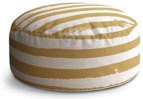 Circle zsámoly arany csíkok, arany / fehér