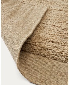 Bézs gyapjú szőnyeg 160x230 cm Marely – Kave Home