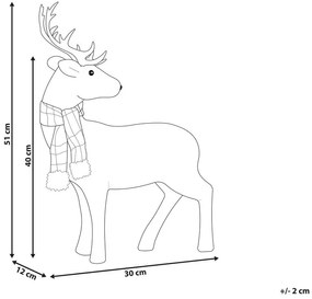 Dekoratív figura 3 db. Brizy (fehér). 1081605