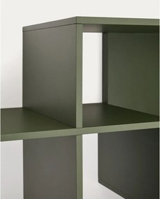 Zöld moduláris polcrendszer 80x80x25 cm Ina – Kave Home