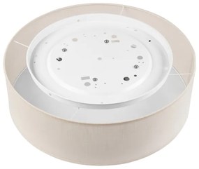 Mennyezeti lámpa SIRJA DOUBLE 4xE27/15W/230V átm. 45 cm krémes