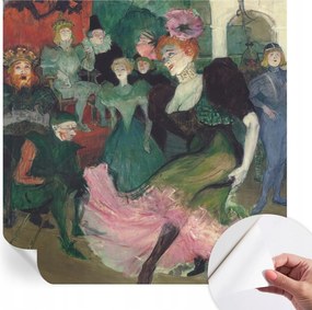 Öntapadós tapéta Fali furnér 3D hatás Báli tánc 250x250 cm