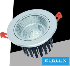 UNIVERSO LED süllyestett lámpa 7w 630lm 4000K 24° IP20 alumínium