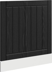 vidaXL Konyhaszekrény Fekete tölgy 60 x 1,5 x 67 cm Faanyag