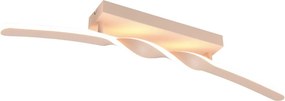 TRIO R65791166 GINKO Modern LED Mennyezeti Lámpa Homokkő LED IP20