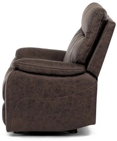 Relax fotel barna vintage szövetkárpittal. TV-4092 BR3