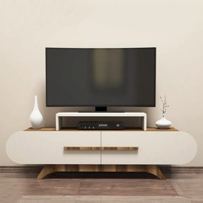 TV asztal Rose Walnut Cream