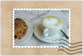 Poszterek 60x40 Kávéscsésze Szív