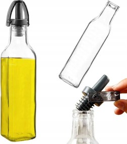 Ecet Olívaolaj palack adagolóval üveg ecet adagoló 250 ml