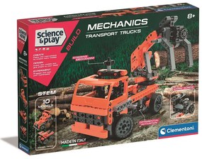 Teherautó Mechanics 10 az 1-ben építőjáték Clementoni