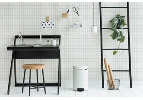 Fehér acél pedálos szemetes 12 l NewIcon – Brabantia