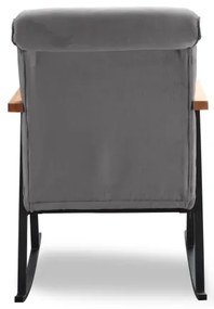 LUNI hintafotel szürke