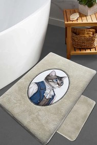 Modcat fürdőszobaszőnyeg, kő, 60×100 cm – TR510CHL1522