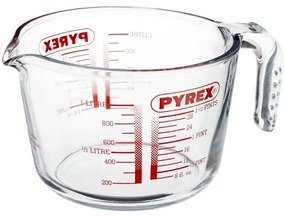 Pyrex üveg mérőpohár 1 l, 16 x 11 cm, 16 x 11 cm, 1000 ml