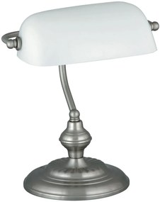 Rabalux Bank asztali lámpa 1x60 W fehér 4037