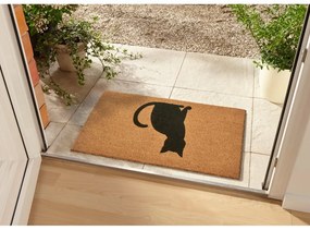 Kókuszrost lábtörlő 75x45 cm Cat - Hanse Home