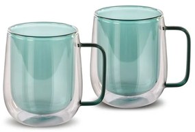 Lamart LT9124 2 részes Tea Vaso pohárkészlet, 250ml, zöld