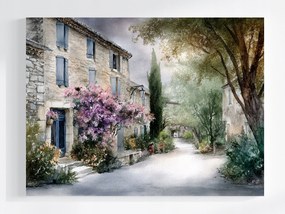 Vászonkép Canvas Tájkép Franciaország Város Bérházak Utca 100x75