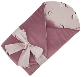 EKO - Pamut pelenkás takaró UNICORN 75x75 cm