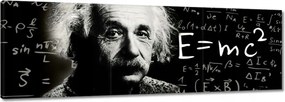Festmények 90x30 Albert Einstein