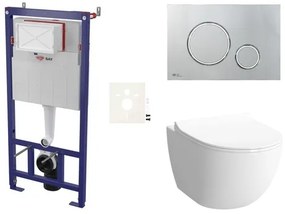 Fali WC szett SAT előtétfalas szereléshez + SAT Infinitio WC SIKOSSINF71K