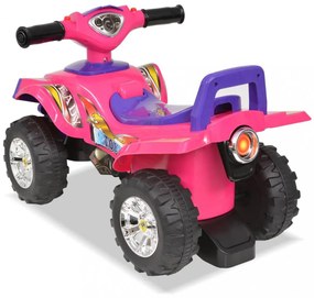 Rózsaszín/lila gyerek quad hang- és fényeffekttel