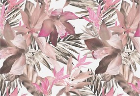 Flizelin Dekoratív fotótapéta Hálószobába Egzotikus virágok 152x104