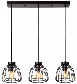 Lucide 00429/03/30 - Csillár zsinóron FILOX 3xE27/40W/230V