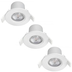 Philips - PACK 3x LED szabályozható fürdőszobai lámpa 3xLED / 5W / 230V 2700K IP65