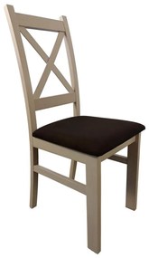 Étkezőszék NATE Sonoma tölgy/sötétbarna