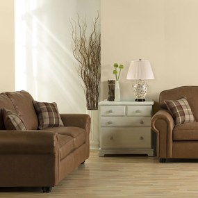 Elstead Lighting Leaves Brown Gold LEAVES-BR-GL-TL Asztali lámpa 1x60W/E27