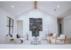 Claude Monet - Water Lilies 3 kép másolat, 70 x 70 cm