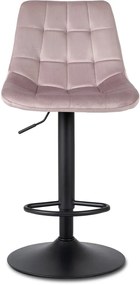 Rózsaszín Bársony Bárszék ARCOS 2