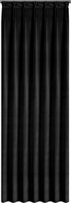 Készfüggöny 80X270 fekete bársony sima Flex rendszer